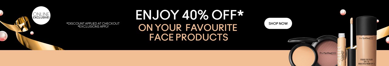 40% OFF FACE